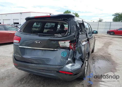 2017 Kia Sedona Lx from USA, damaged, VIN KNDMB5C15H6341125